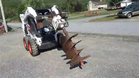 skid steer auger bits calgary|bobcat auger bit for sale.